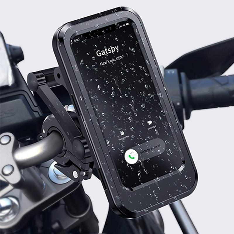 Waterproof 15W Power Bank For Bike Bar Phone Mount