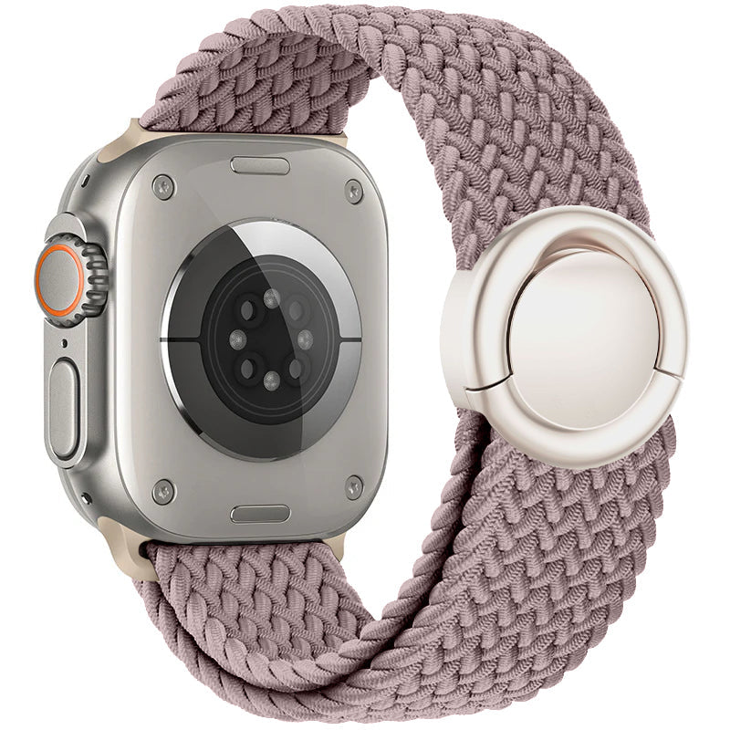 Apple Watch Yuvarlak Tokalı Naylon Kayış Yedek Parça