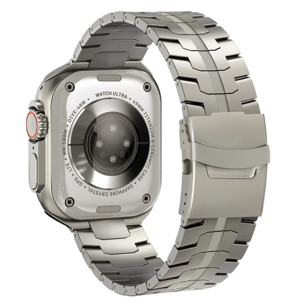 Apple Watch Slim Titanium Band For Daily Wear Sleek Style