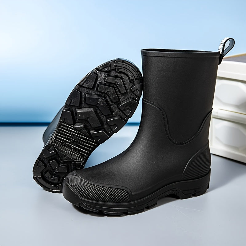 Rainstep Waterproof Mid-Calf Boots For Men And Women