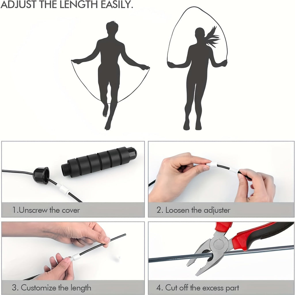 Speedmax Rope Jump Rope With Ball Bearing For Speed Training