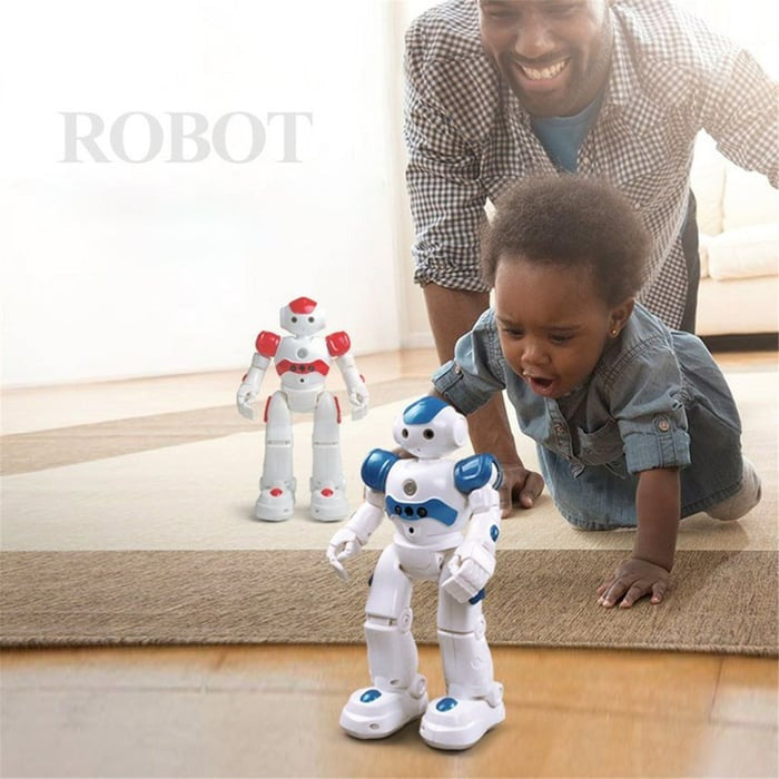 Robot per bambini ThinkBot con controllo gestuale che balla e parla, ricaricabile