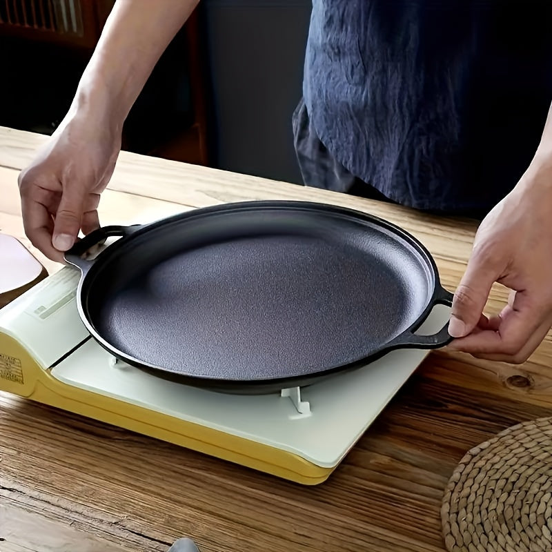 Griddlepro Cast Iron Griddle Skillet for Even Heat and Multi Cooking