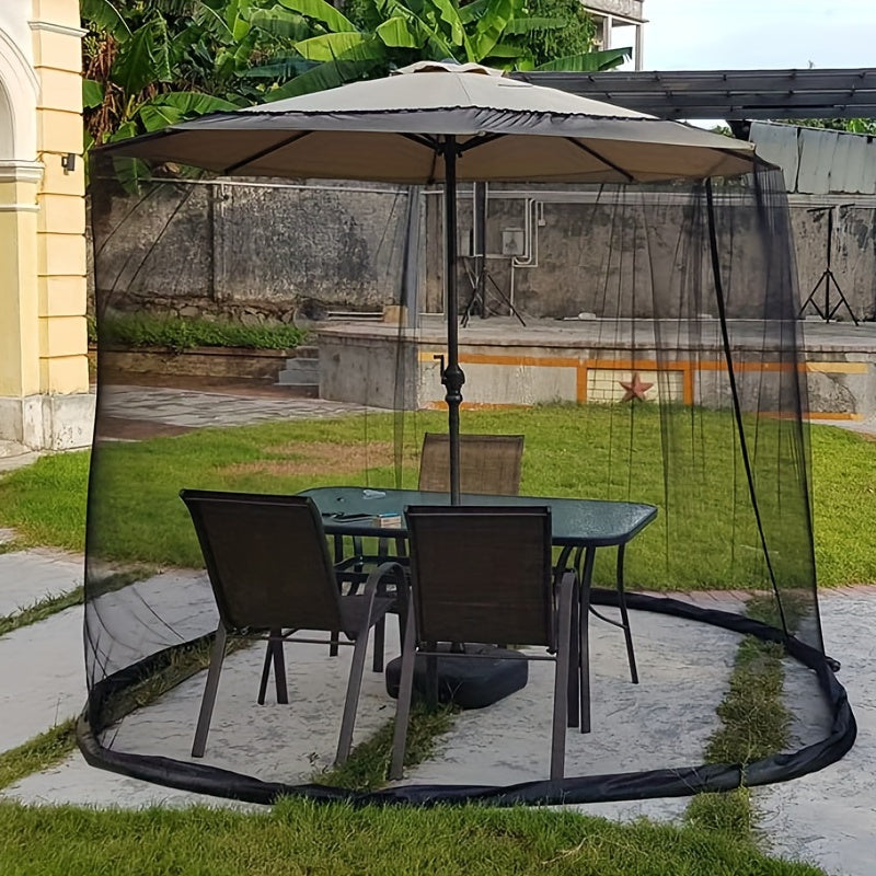 Síť Netparasol Patio Shield na deštník proti komárům