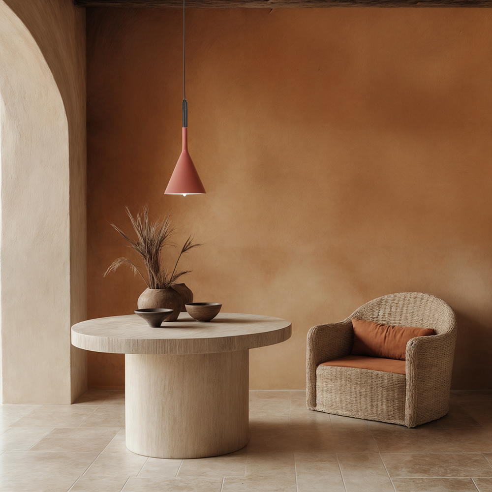 NovaFlex Pendant Light With Adjustable Cord And Color Finishes
