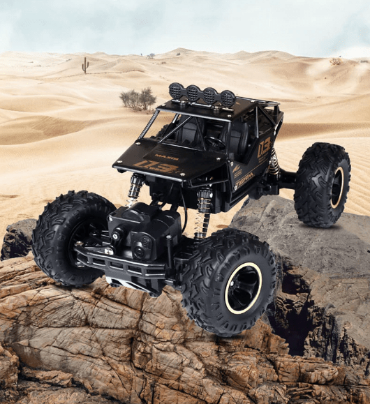 ThunderRidge X4 Rugged Remote-Control Monster Truck For All-Terrain Outdoor Adventures