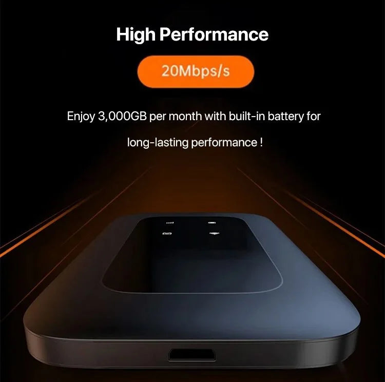 Compact 5G WiFi Hotspot For Fast Mobile Internet On The Go