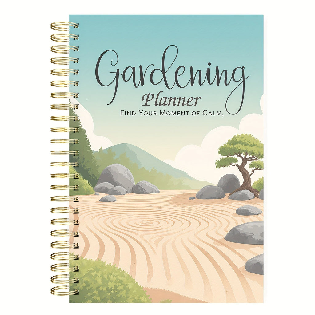 Gardenlog Undated A5 Spiral Garden Planner for Growing Success