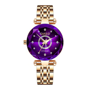 Celestia From LumaAstra Ladies Stainless Steel Watch With Sunburst Dial