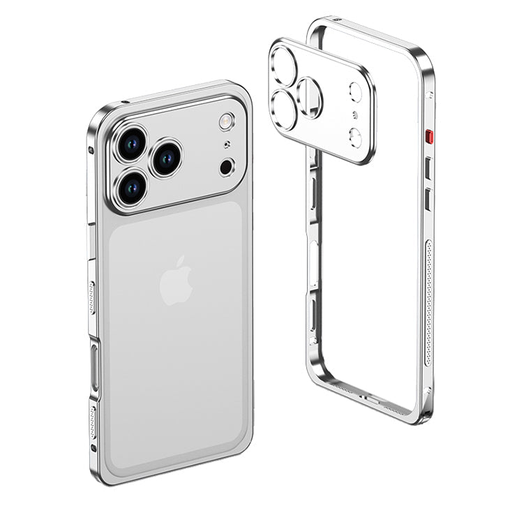 iPhoneおよびその他のデバイス用AeroGuardアルミニウムMagSafeバンパーケース