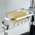 Stainless Aluminium Shower Holder In Silver Or Black No Drilling