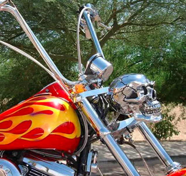 Luz de calavera para motocicletas, LED brillante para conducción nocturna y presencia audaz en la carretera