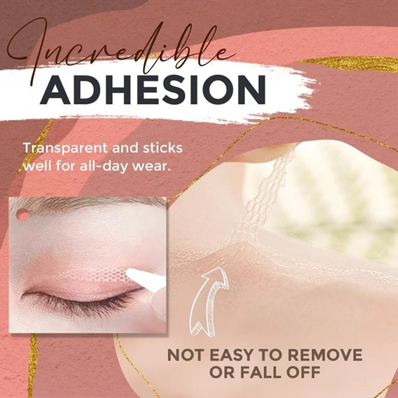 Glueless Double Eyelid Strips For Natural Crease And Subtle Gaze