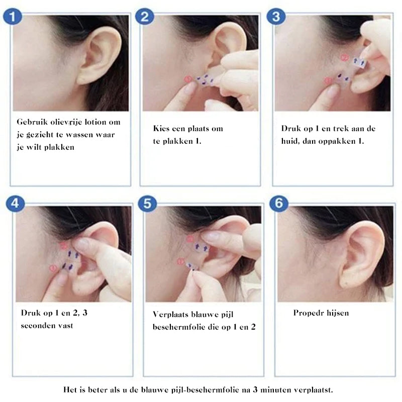 Cinta Facial Invisible Suave para Refinamiento Sutil del Contorno