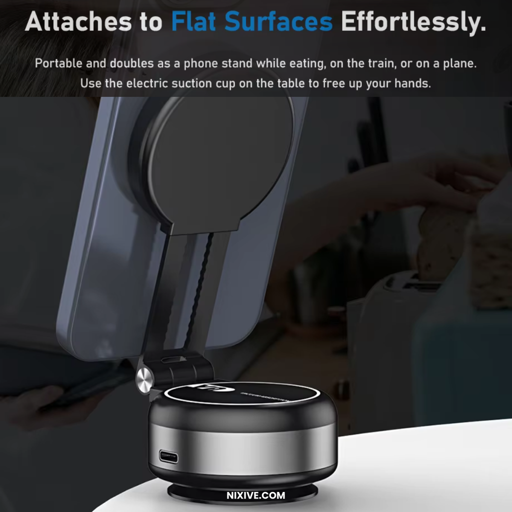 GripNova 360 Phone Mount With Strong Suction For Fast Secure Positioning