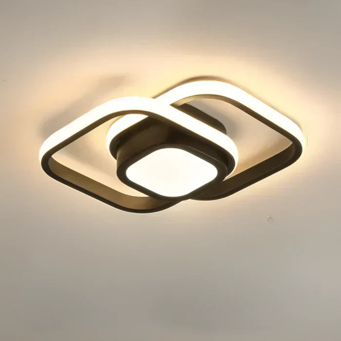 Plafonnier LED Économe en Énergie AetherGlow pour Salons