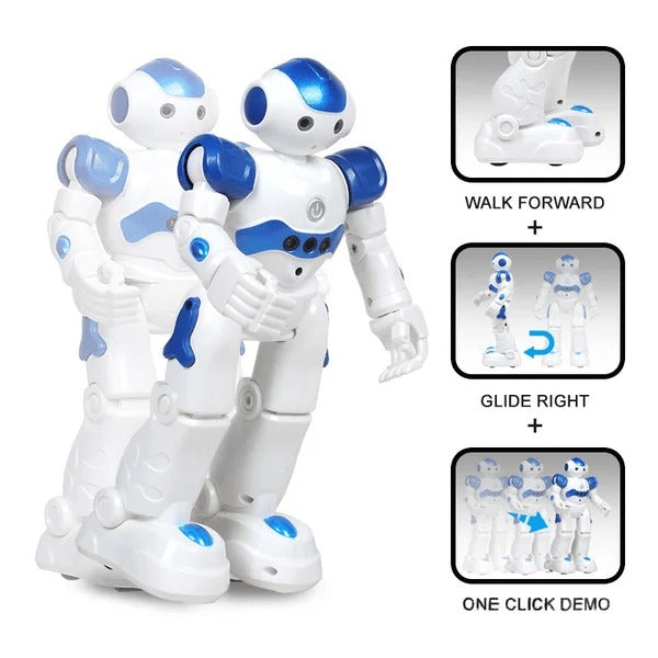 Robot per bambini ThinkBot con controllo gestuale che balla e parla, ricaricabile