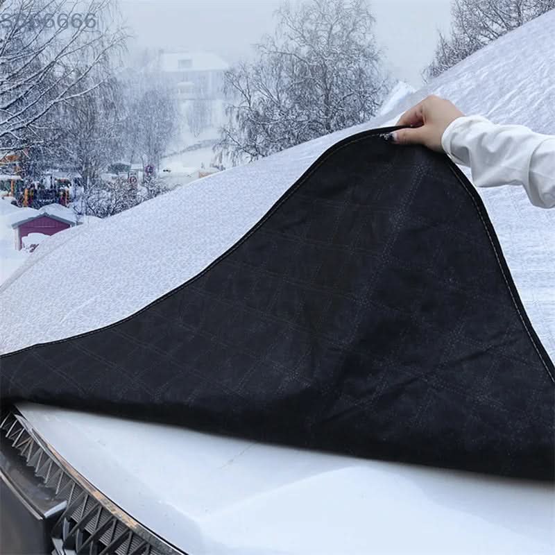 Funda para coche LumaGuard reflectante para todo clima, protección contra heladas y sol