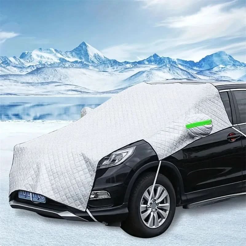 Funda para coche LumaGuard reflectante para todo clima, protección contra heladas y sol