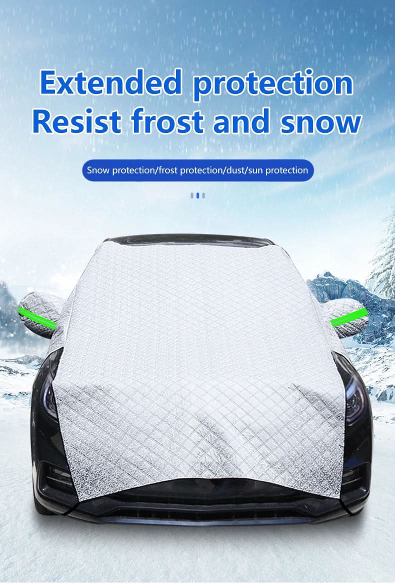 Funda para coche LumaGuard reflectante para todo clima, protección contra heladas y sol