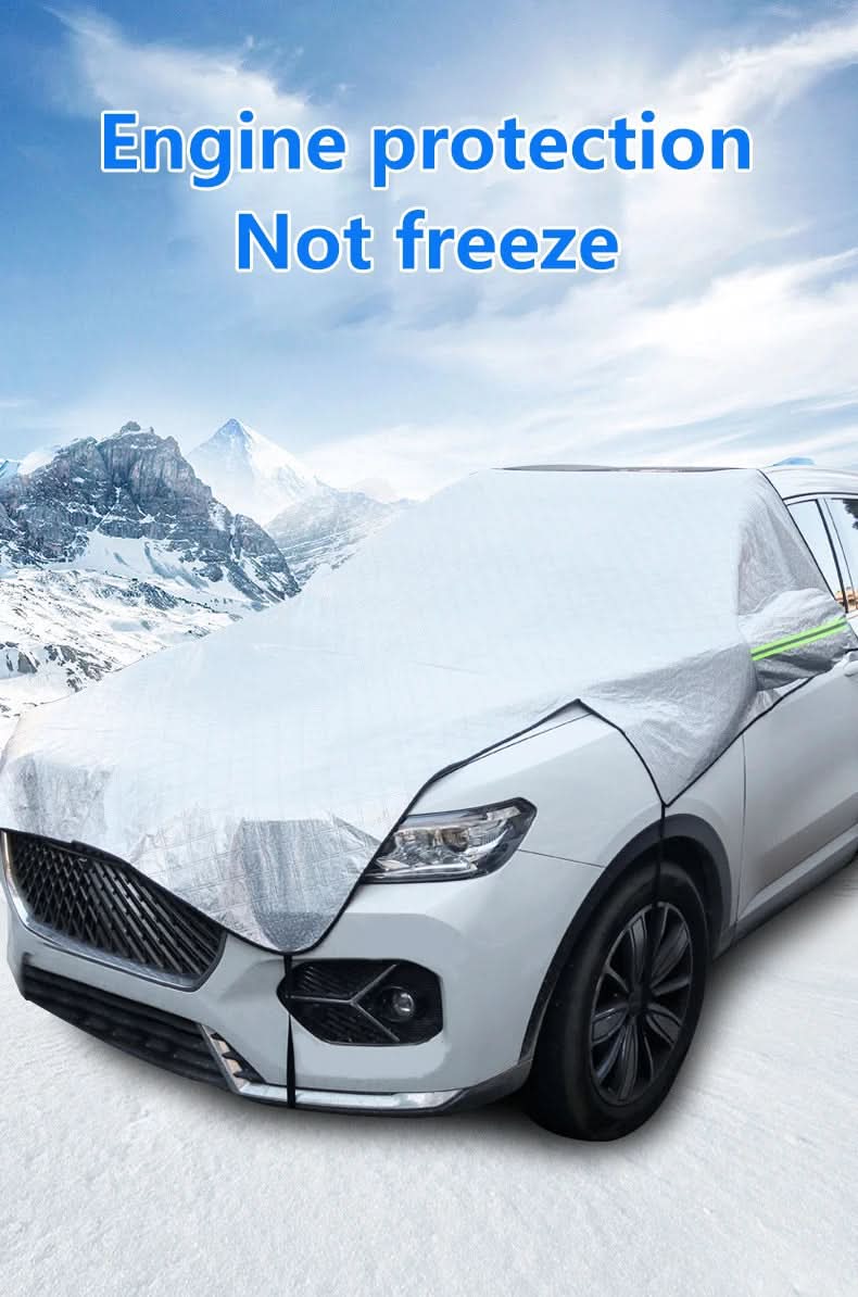 Funda para coche LumaGuard reflectante para todo clima, protección contra heladas y sol