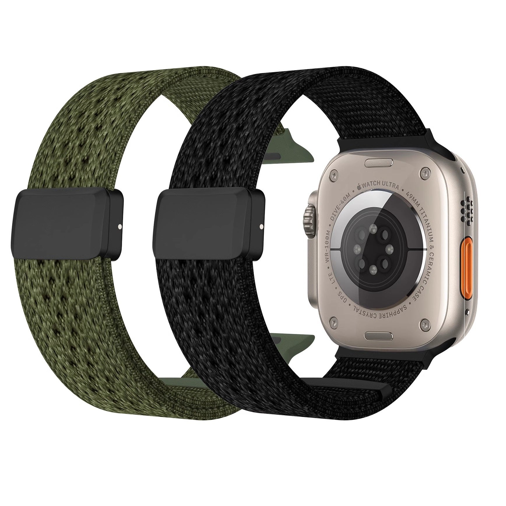 AirWeave nät nylonrem med magnetlås för Apple Watch
