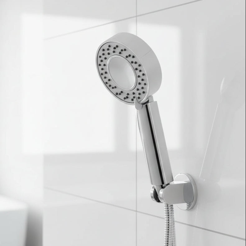 Doccia a Doppia Faccia AquaPulse ad Alta Pressione con Dispenser di Sapone per Uso Domestico
