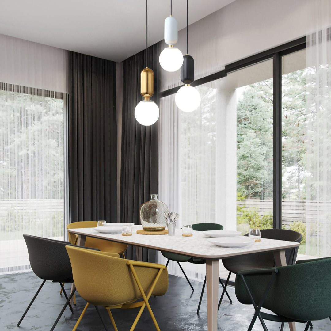 AstraLume moderne pendellampe til stue og spisestue