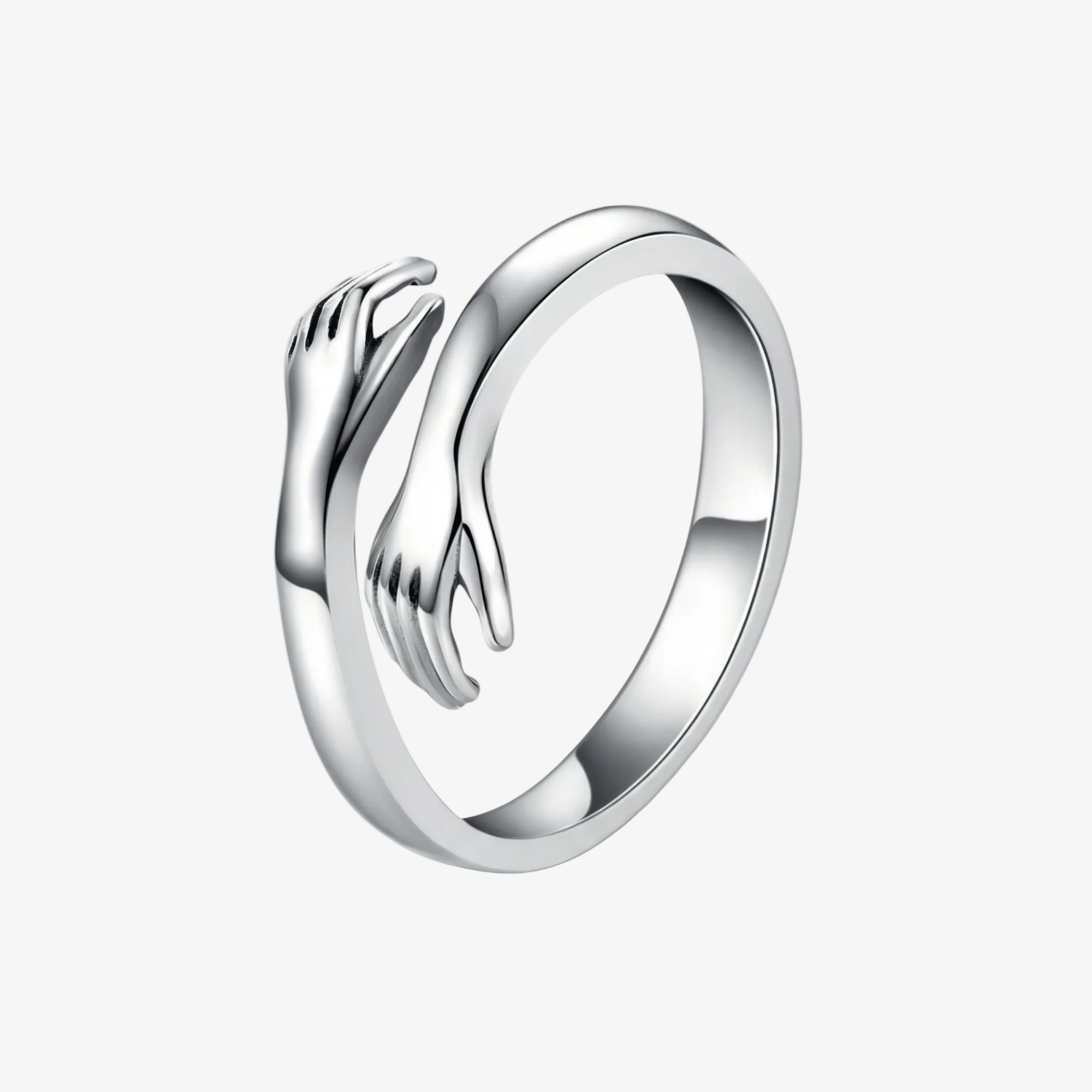 Anillo de mano abierta con ajuste ajustable para comodidad diaria