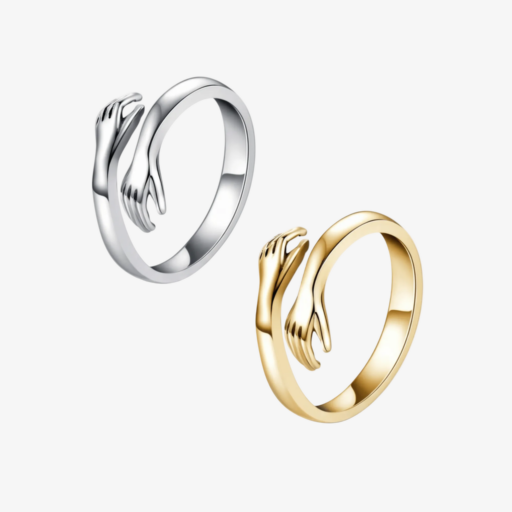 Anillo de mano abierta con ajuste ajustable para comodidad diaria