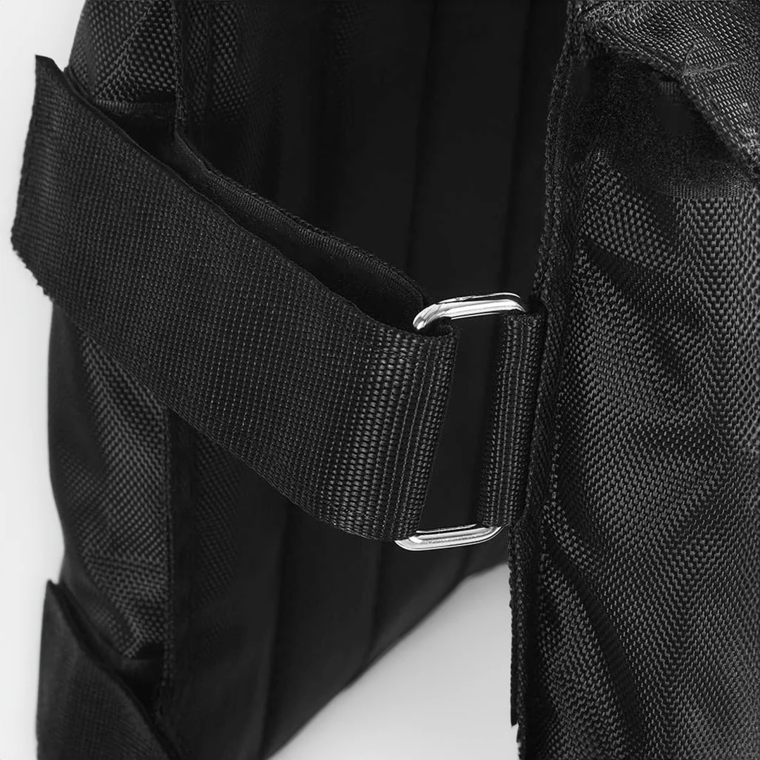 Powerwear Adjustable Weighted Vest With 110 Lb Capacity For Training