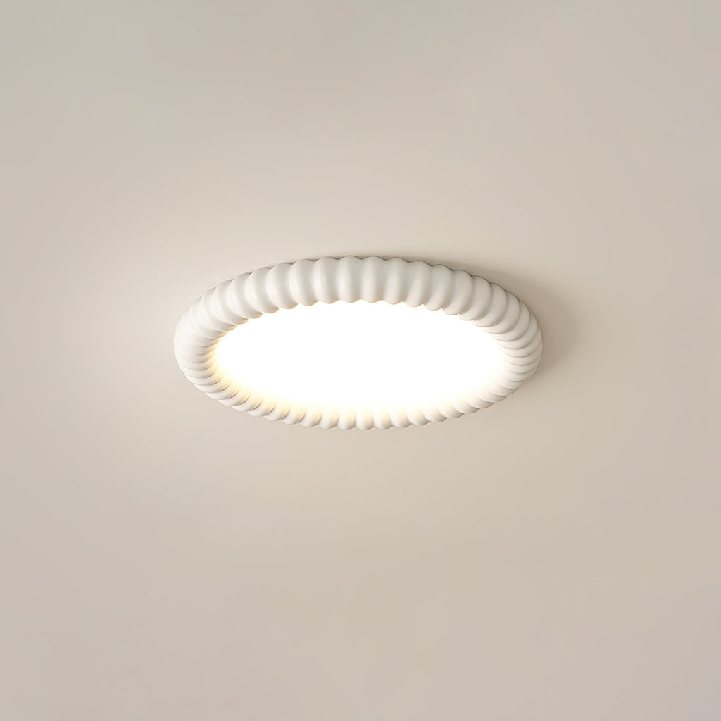 AeroFlow Moderne Taklampe Med Bølget Mønsterdesign