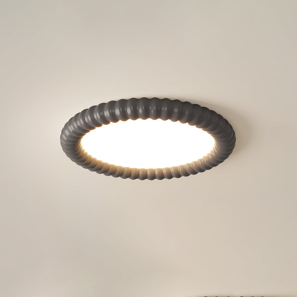 AeroFlow Moderne Taklampe Med Bølget Mønsterdesign