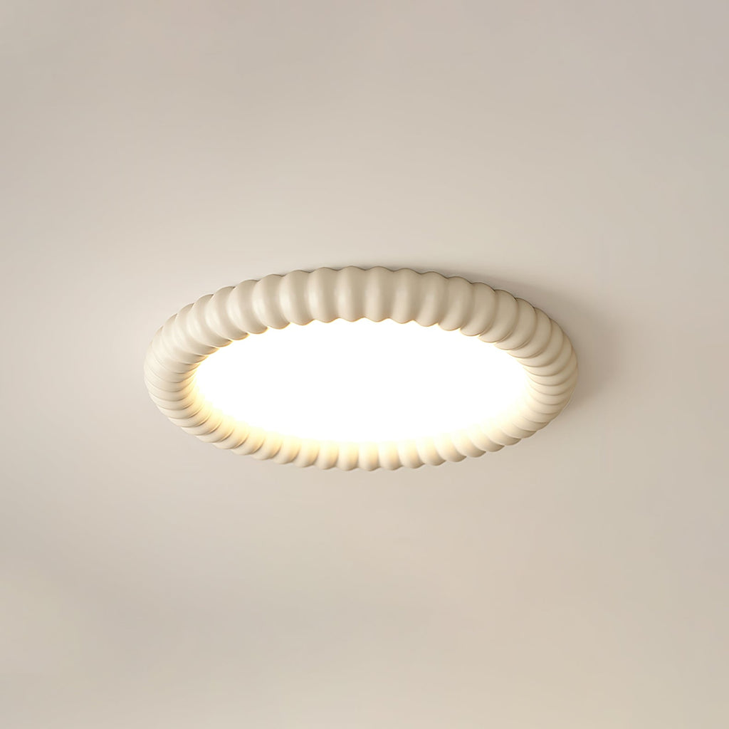 AeroFlow Moderne Taklampe Med Bølget Mønsterdesign