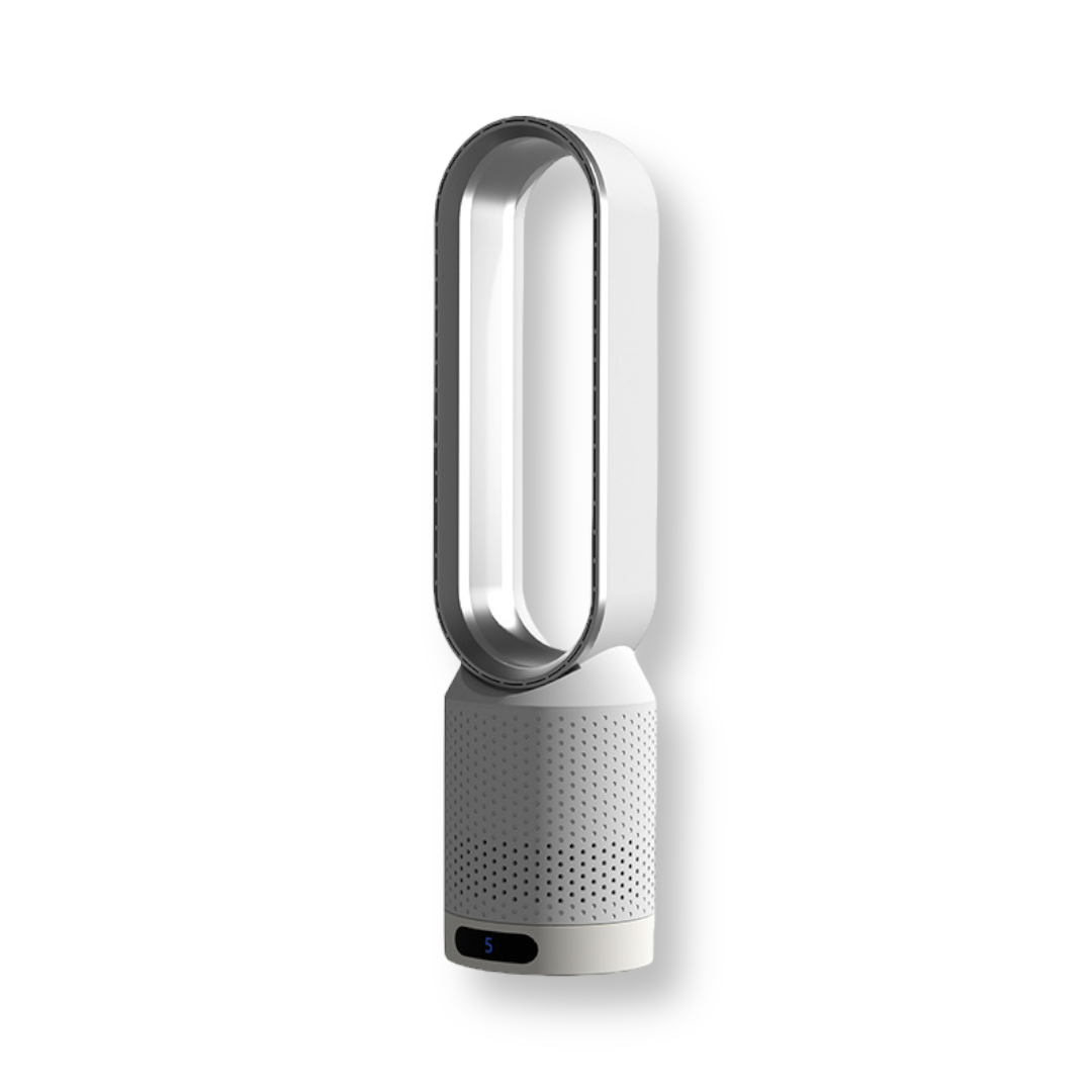 Purificador de aire inteligente sin aspas y ventilador de enfriamiento para hogar y oficina