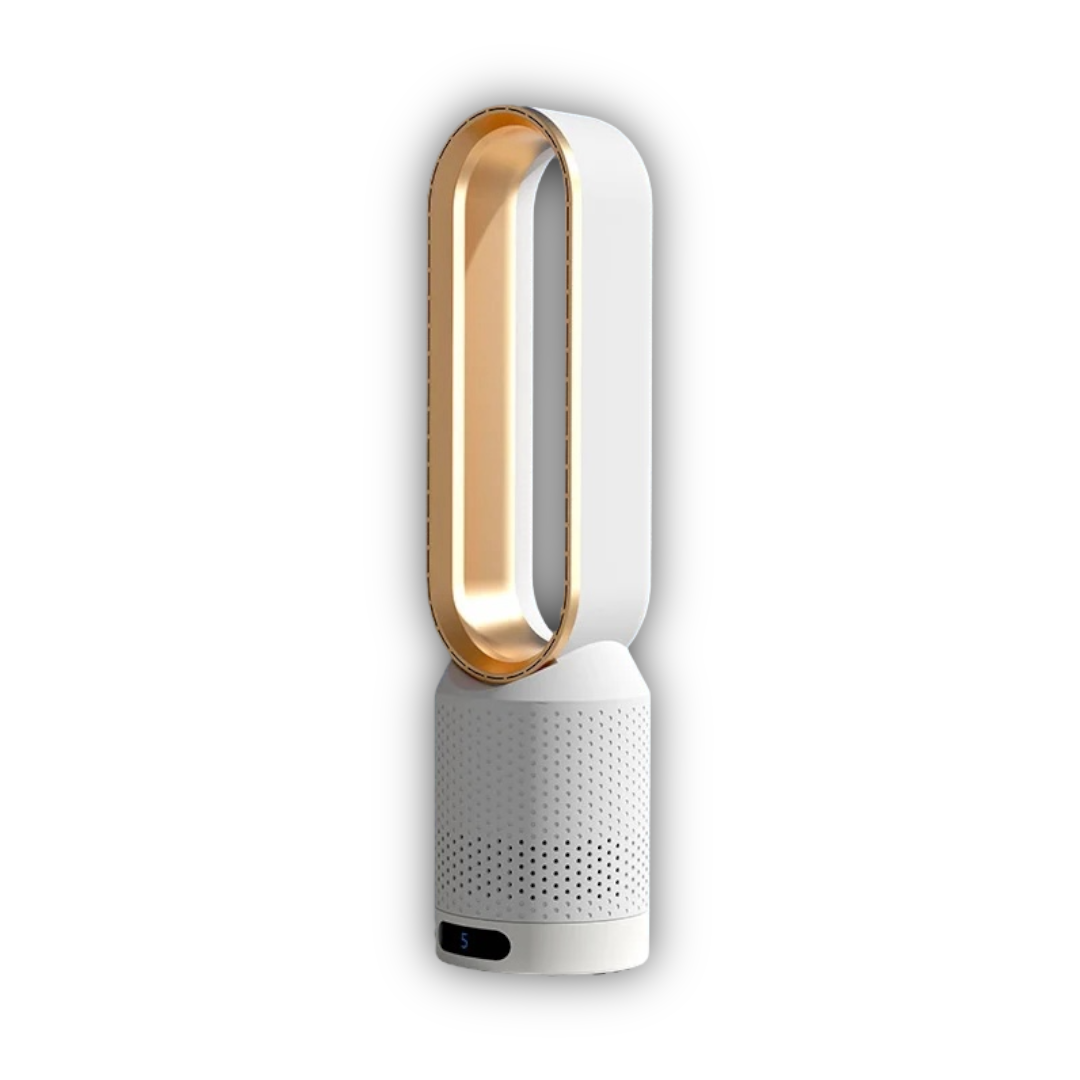 Purificador de aire inteligente sin aspas y ventilador de enfriamiento para hogar y oficina