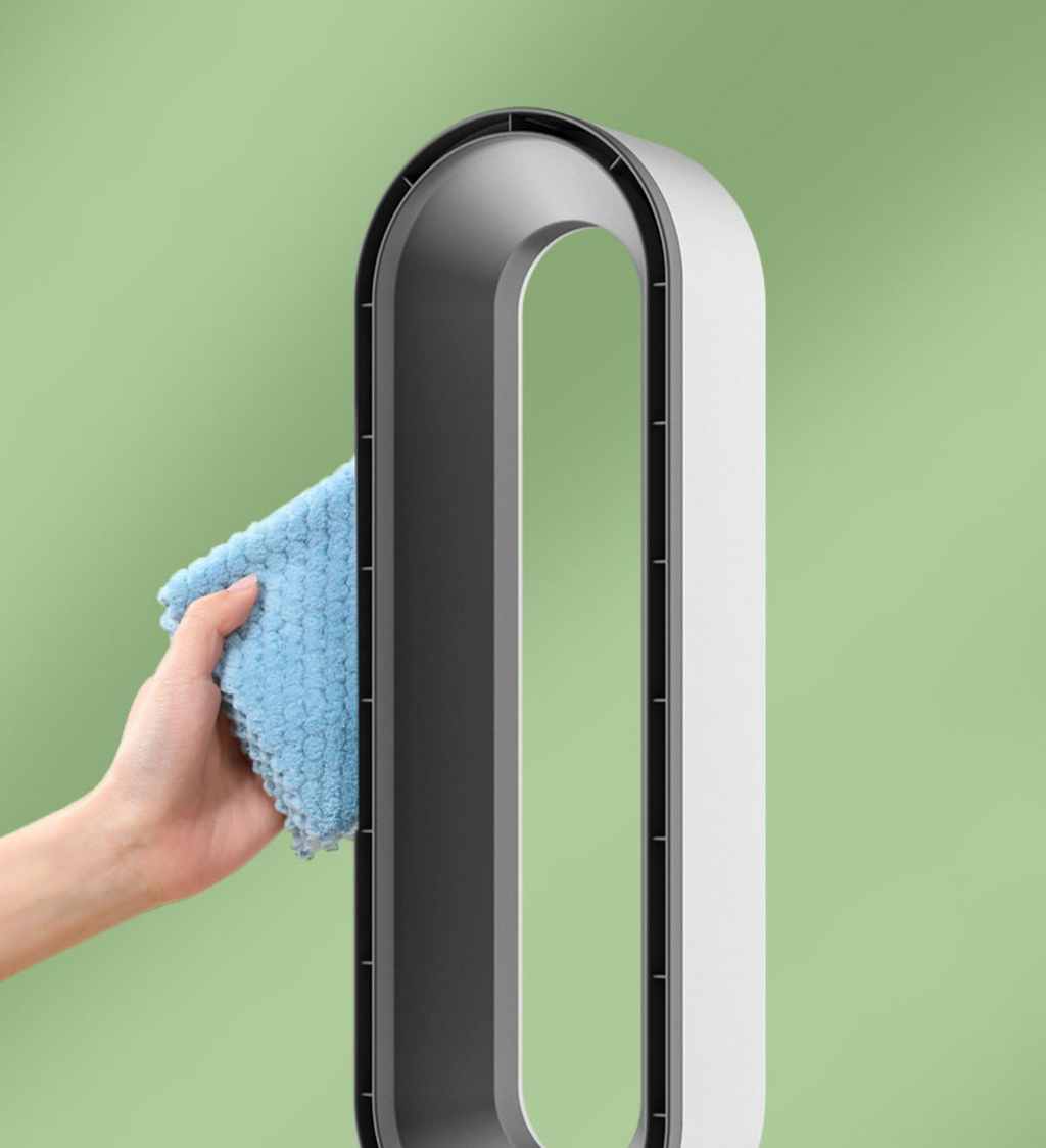 Purificador de aire inteligente sin aspas y ventilador de enfriamiento para hogar y oficina