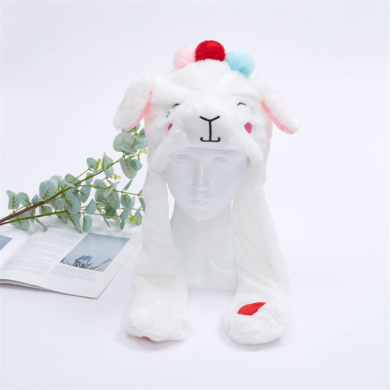 Cappello con Orecchie Mobili BunnyJoy che Illumina Ogni Viso con un Sorriso Allegro