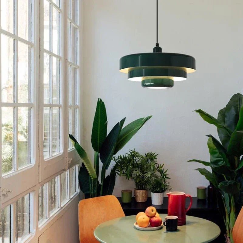 Glowden Macaron Pendant Light With Matte Metal Finish For Warm Nordic Ambience