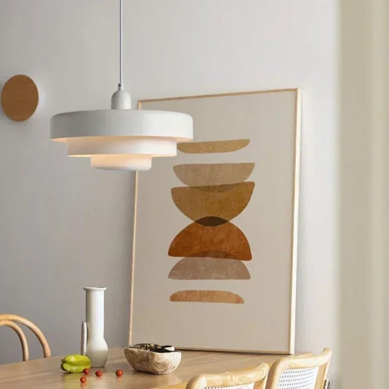 Glowden Macaron Pendant Light With Matte Metal Finish For Warm Nordic Ambience