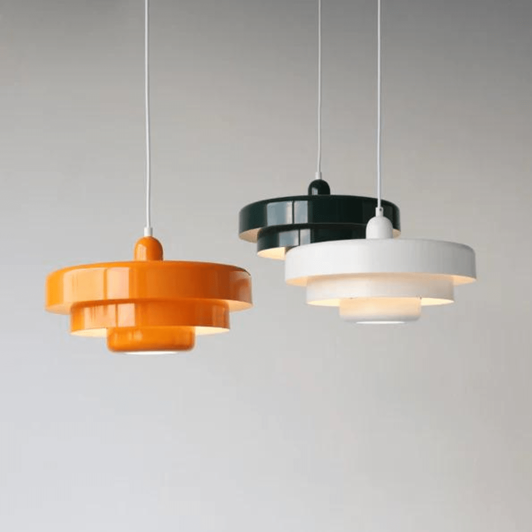 Glowden Macaron Pendant Light With Matte Metal Finish For Warm Nordic Ambience