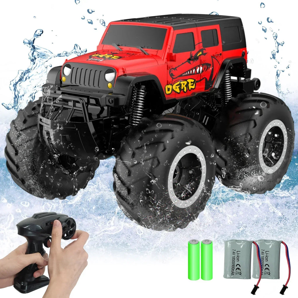AquaRover Amphibious RC Car For Water And Land Stunts