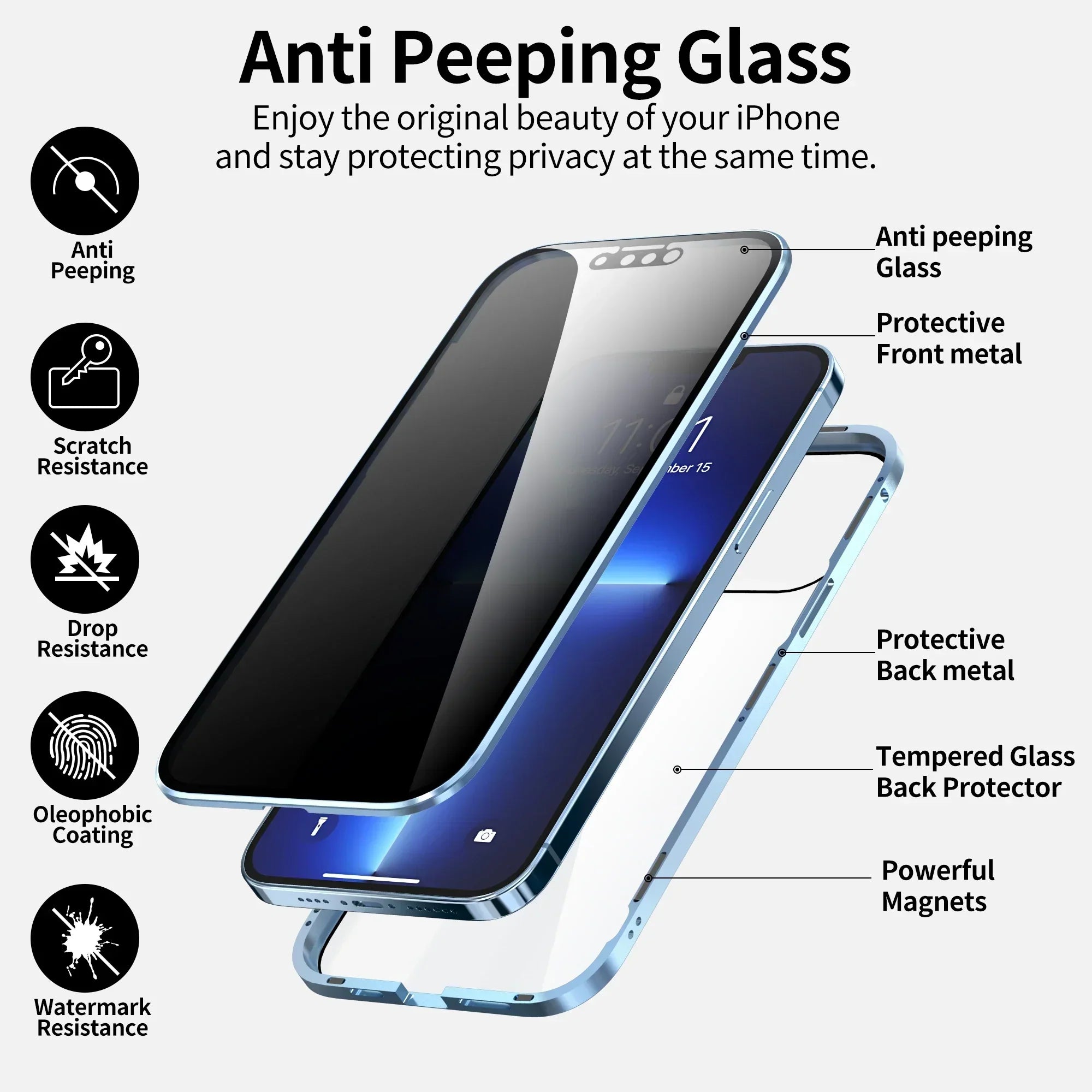 Pouzdro na telefon StealthShield pro každodenní soukromí na cestách
