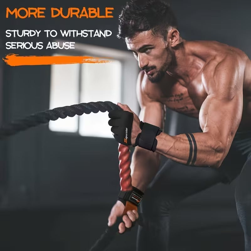 GripGuard Anti-Slip Lifting Gloves For Everyday Gym Sessions