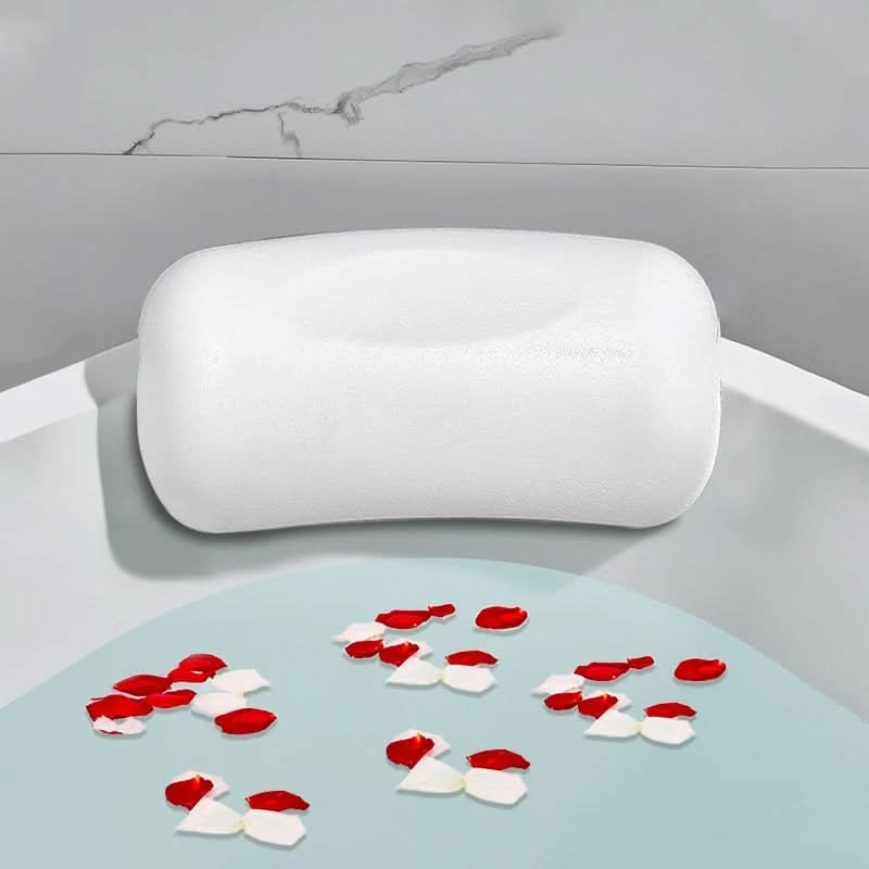 Bathcloud Waterproof Tub Pillow For Ergonomic Non-Slip Comfort And Support