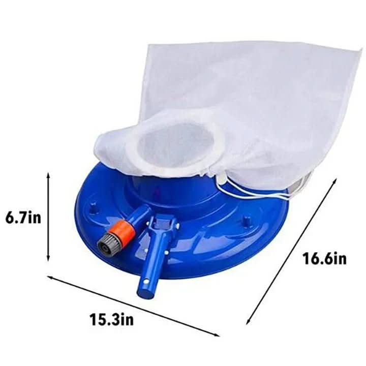 HydroPure Powerful Suction Pool Cleaner For Leaves, Dirt, And Debris