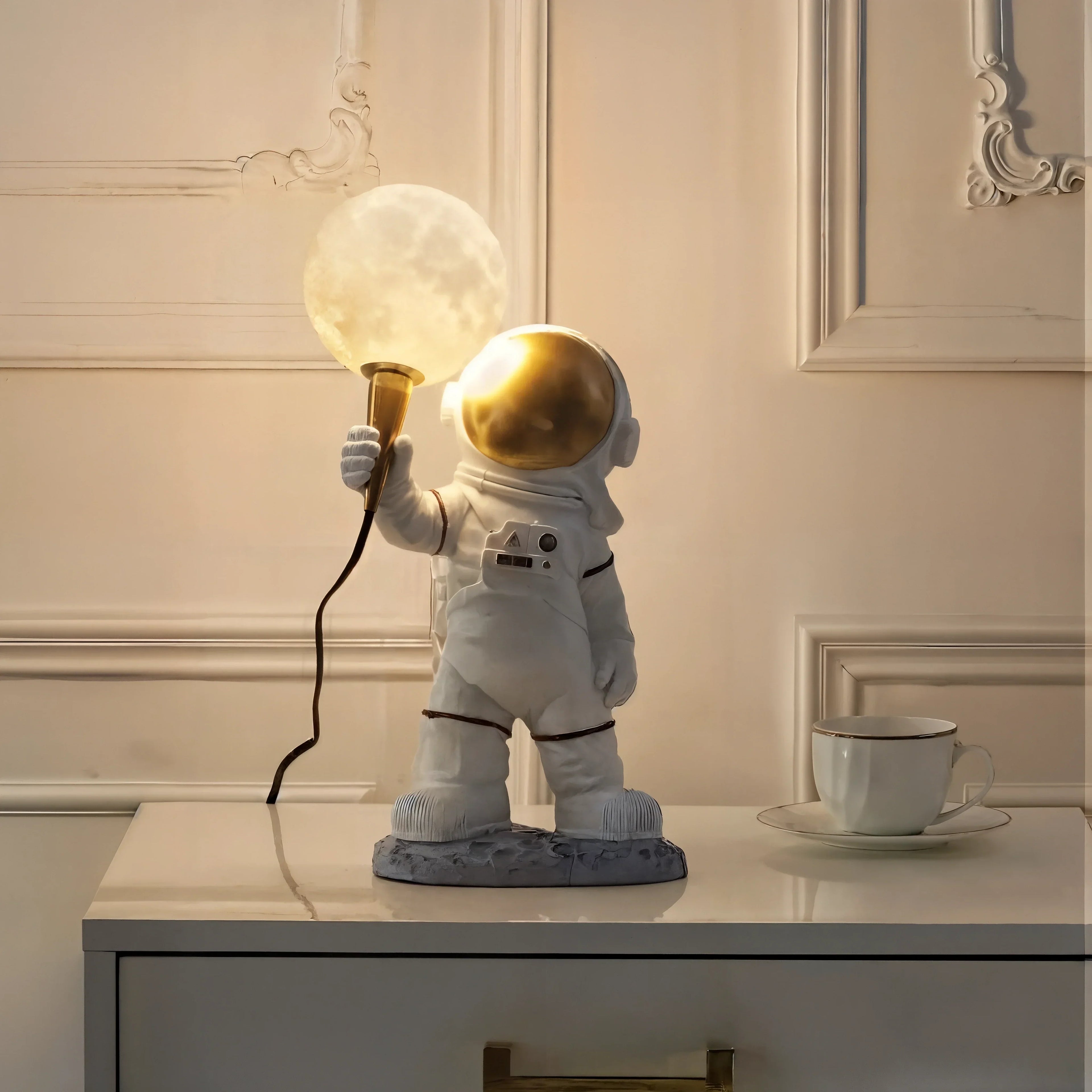 Lampa stołowa LED Cosmo Voyager do pokoju dziecięcego, dekoracyjna
