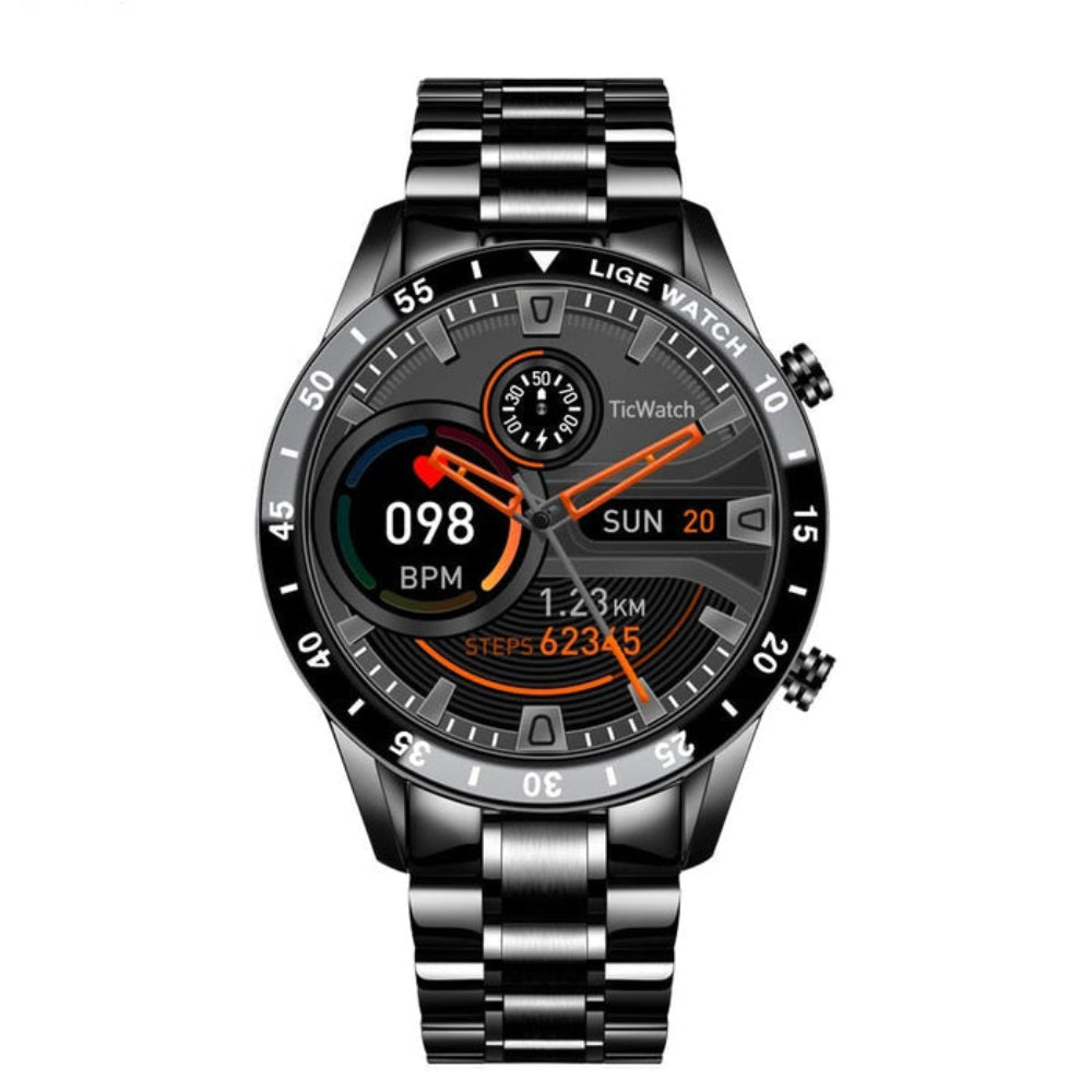 Reloj inteligente con 4G y pantalla AMOLED en acero inoxidable