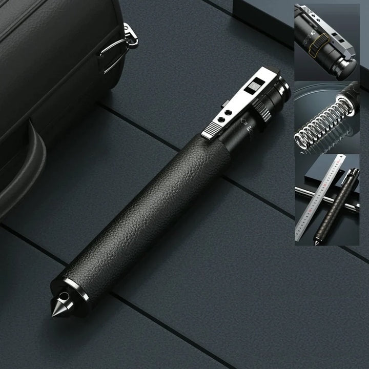 Portable Trekking Pole With Automatic Extend Mechanism For Outdoor Adventures