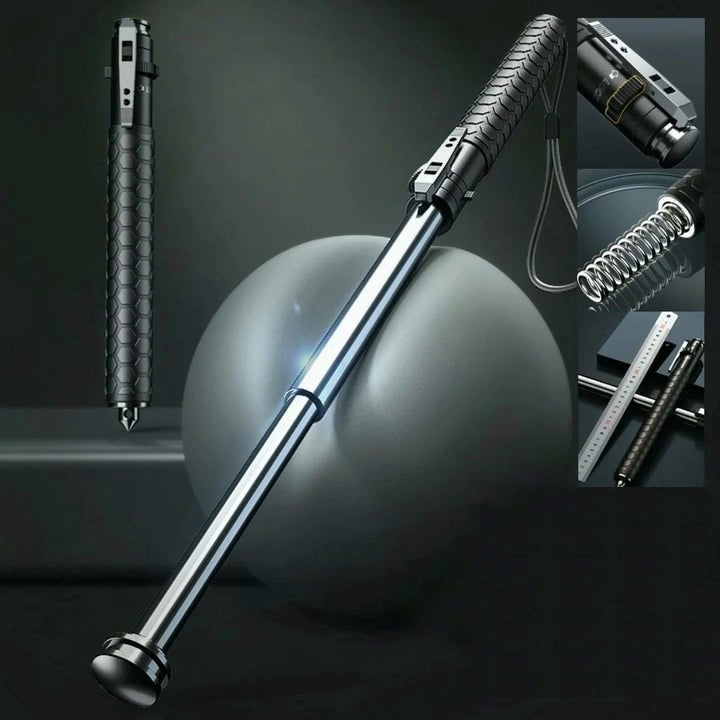 Portable Trekking Pole With Automatic Extend Mechanism For Outdoor Adventures